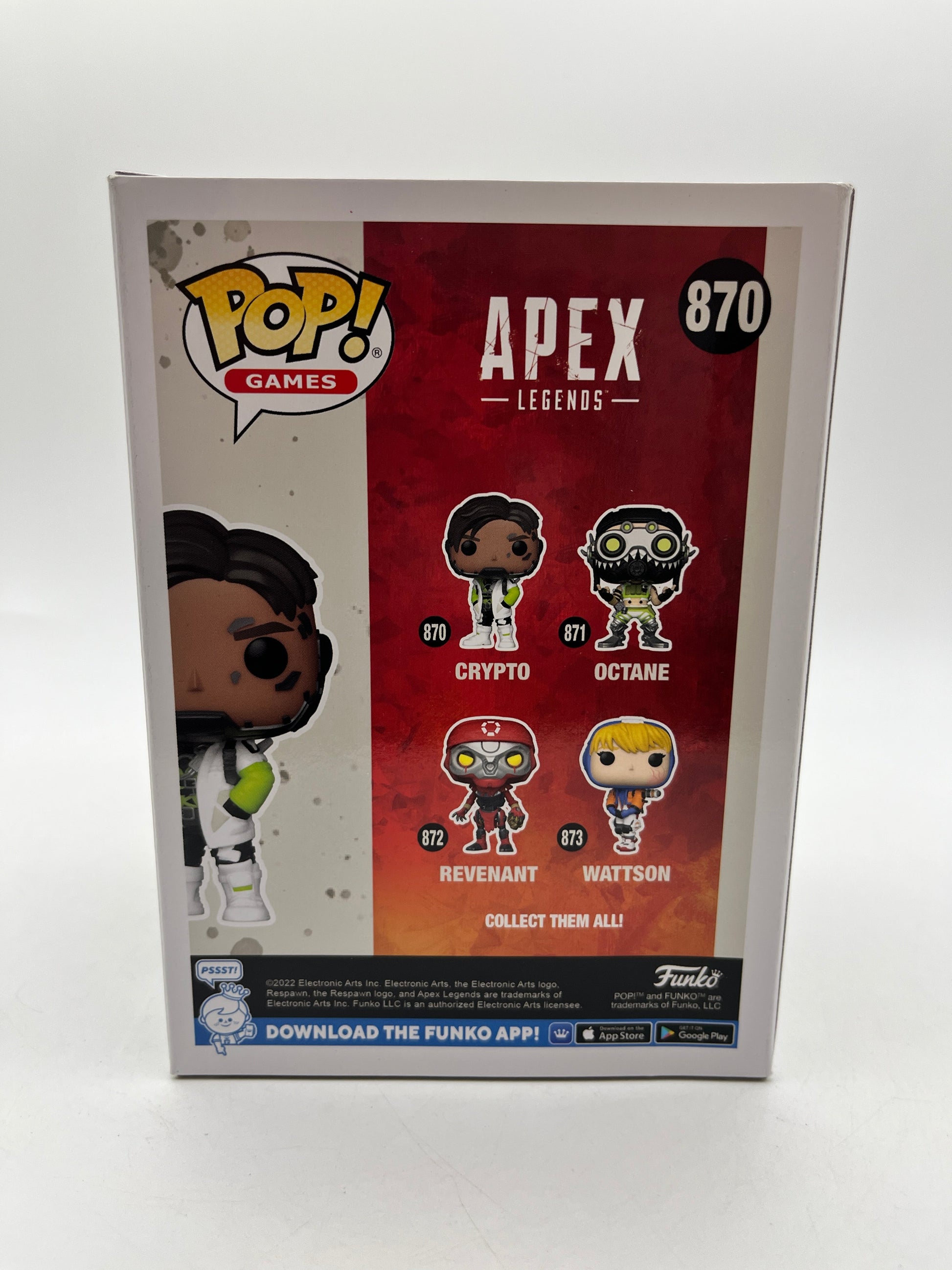 Funko POP! Games Apex Legends - Crypto #870 - Vinyl Collectable FRENLY BRICKS - Open 7 Days