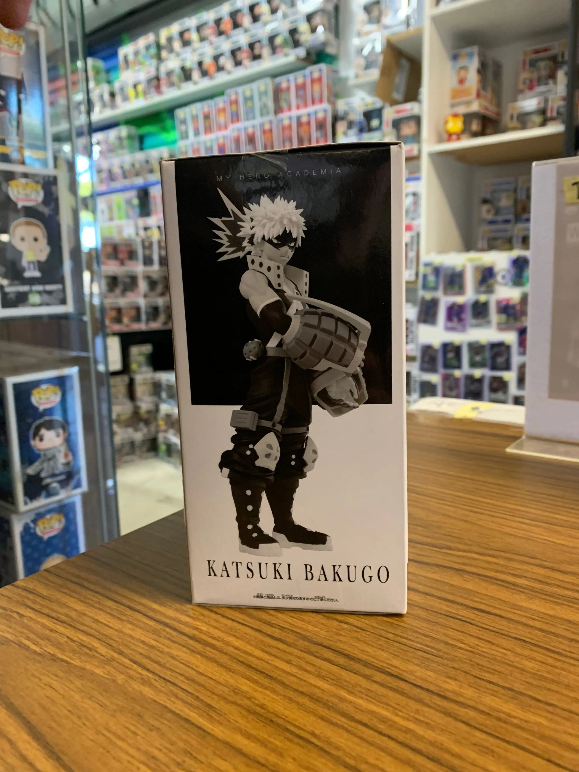 My Hero Academia Katsuki Bakugo Age Of Heroes BW Black and White Figure Banpresto (NS) FRENLY BRICKS - Open 7 Days