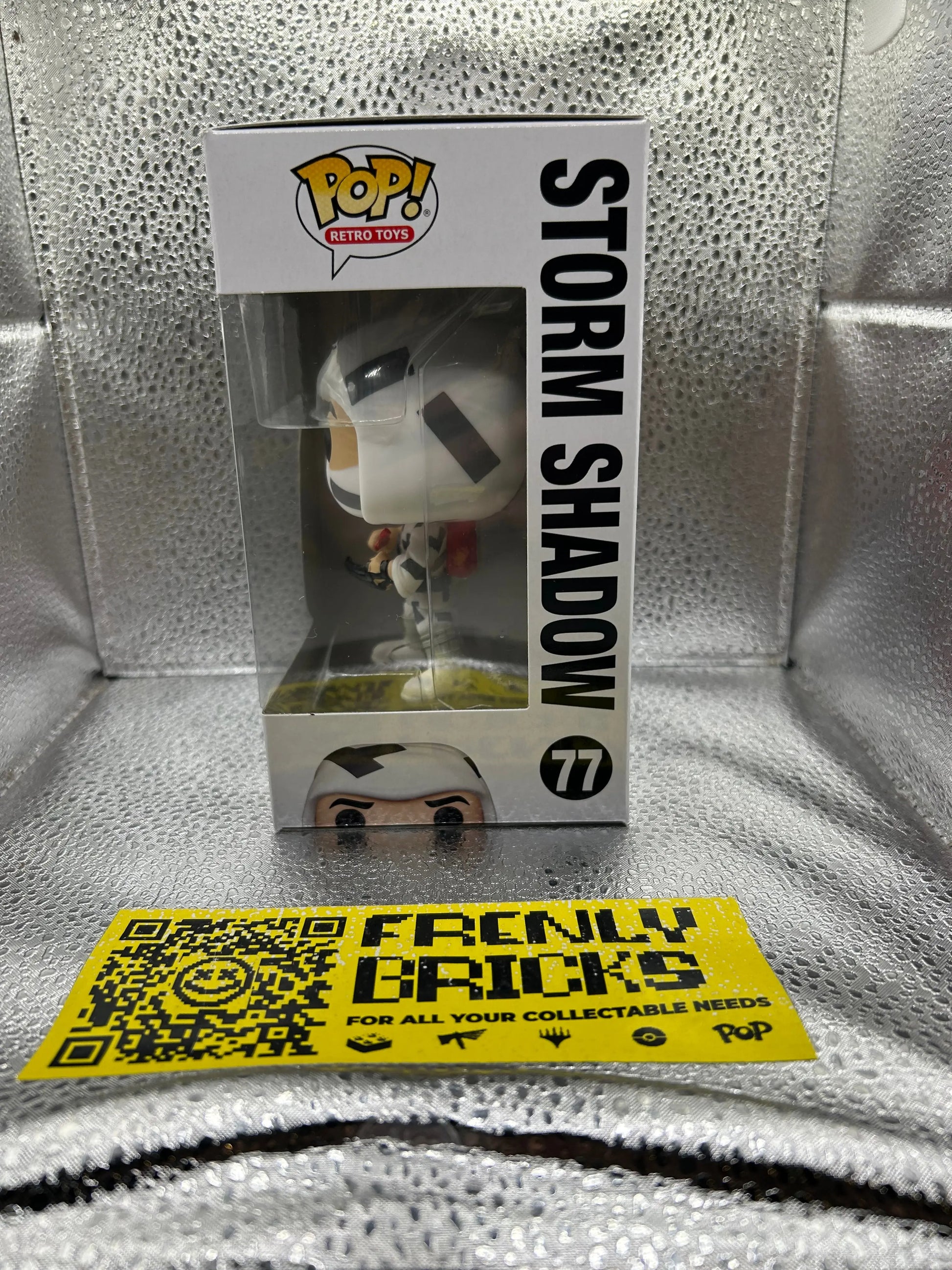 Pop Vinyl #77 Storm Shadow G.I.Joe FRENLY BRICKS - Open 7 Days