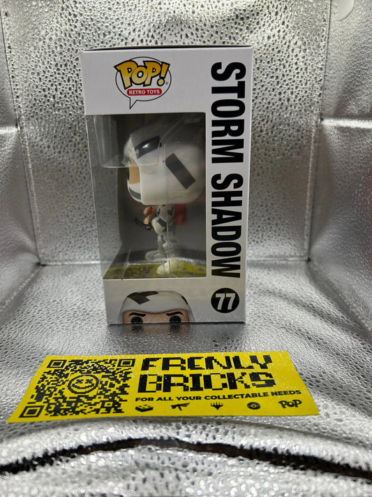 Pop Vinyl #77 Storm Shadow G.I.Joe FRENLY BRICKS - Open 7 Days