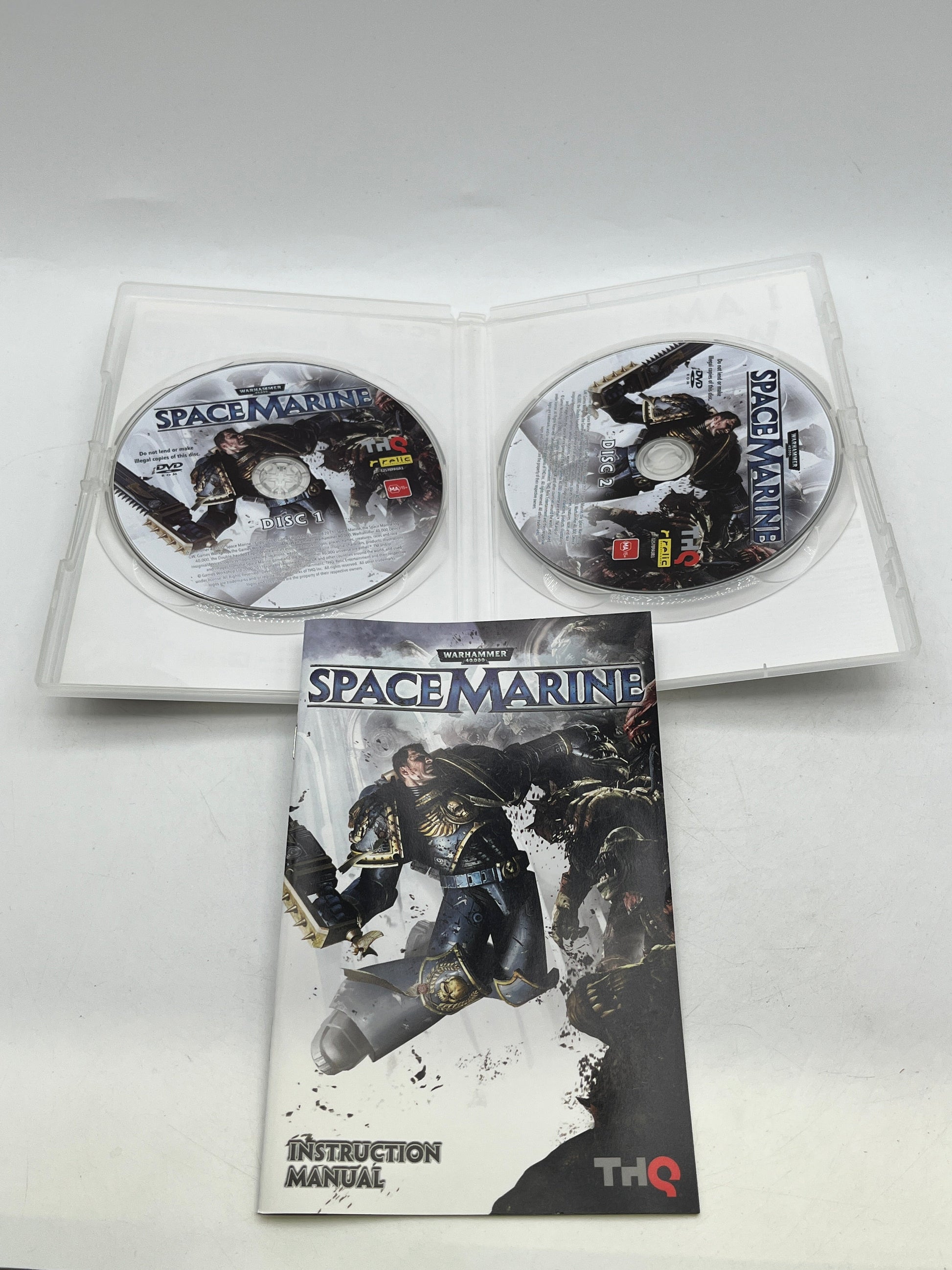 PC Game - Warhammer 40,000 Space Marine - MA15+ - Complete FRENLY BRICKS - Open 7 Days