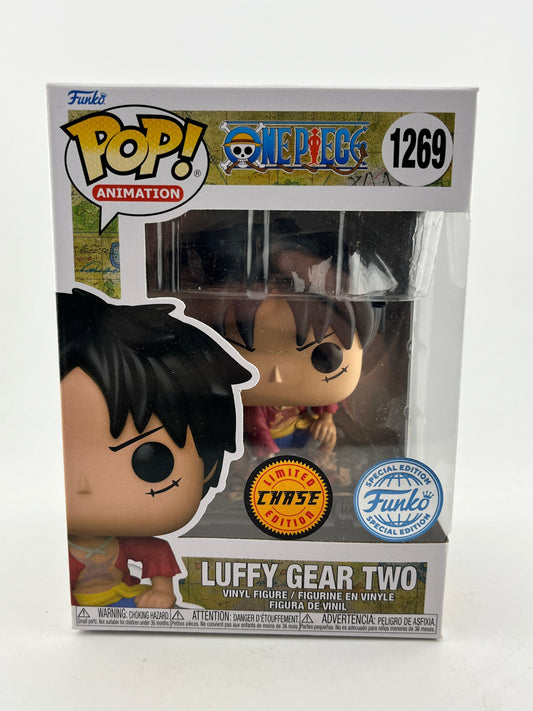 Funko POP! Animation One Piece - Luffy Gear Two #1269 - Chase Special Edition FRENLY BRICKS - Open 7 Days