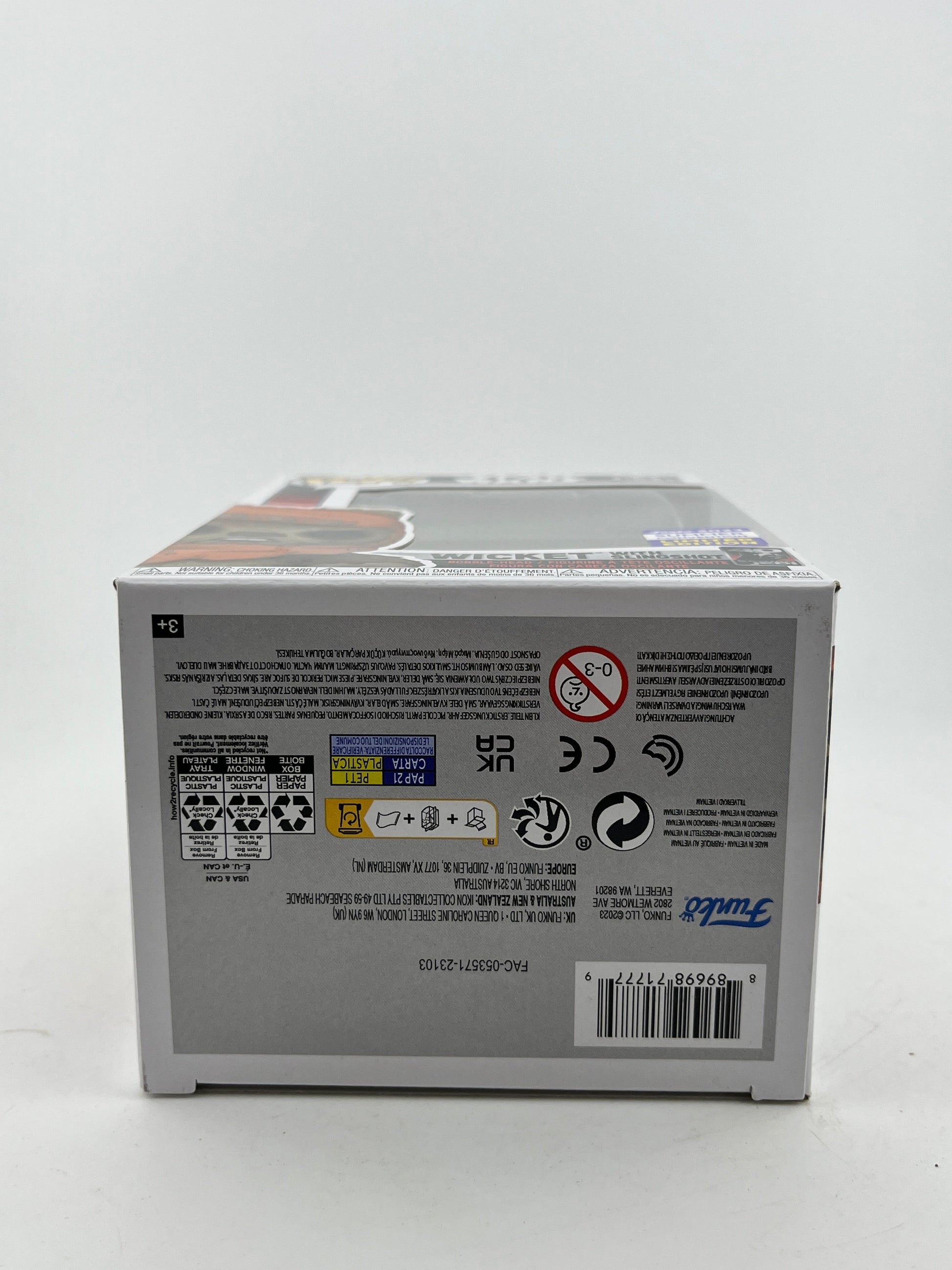 Funko POP! Star Wars - Wicket With Slingshot #631 - 2021 Summer Limited Edition FRENLY BRICKS - Open 7 Days