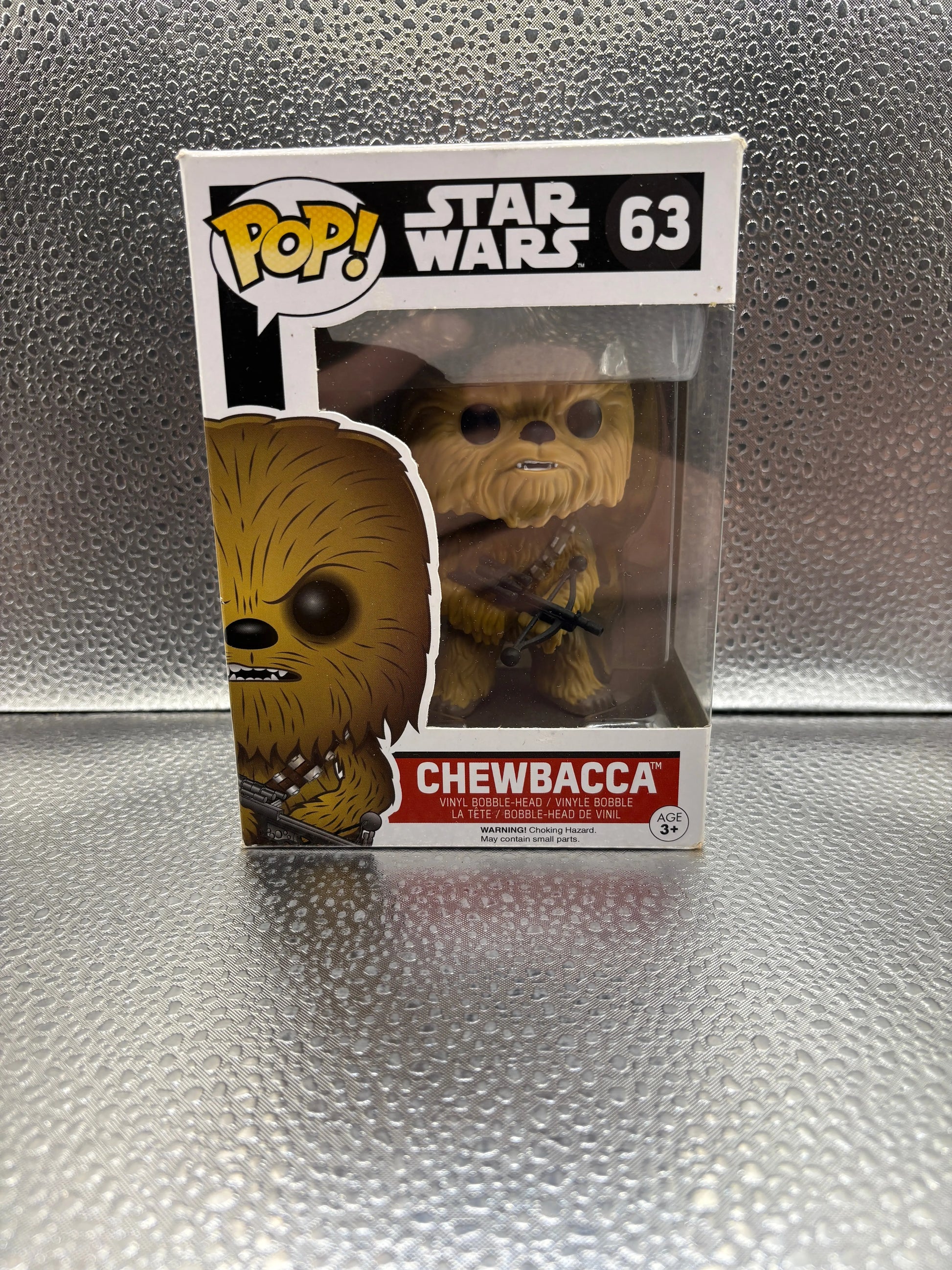 FUNKO Pop Vinyl Chewbacca #63 FRENLY BRICKS - Open 7 Days