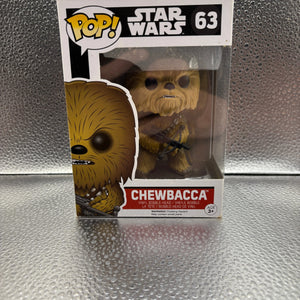 FUNKO Pop Vinyl Chewbacca #63 FRENLY BRICKS - Open 7 Days