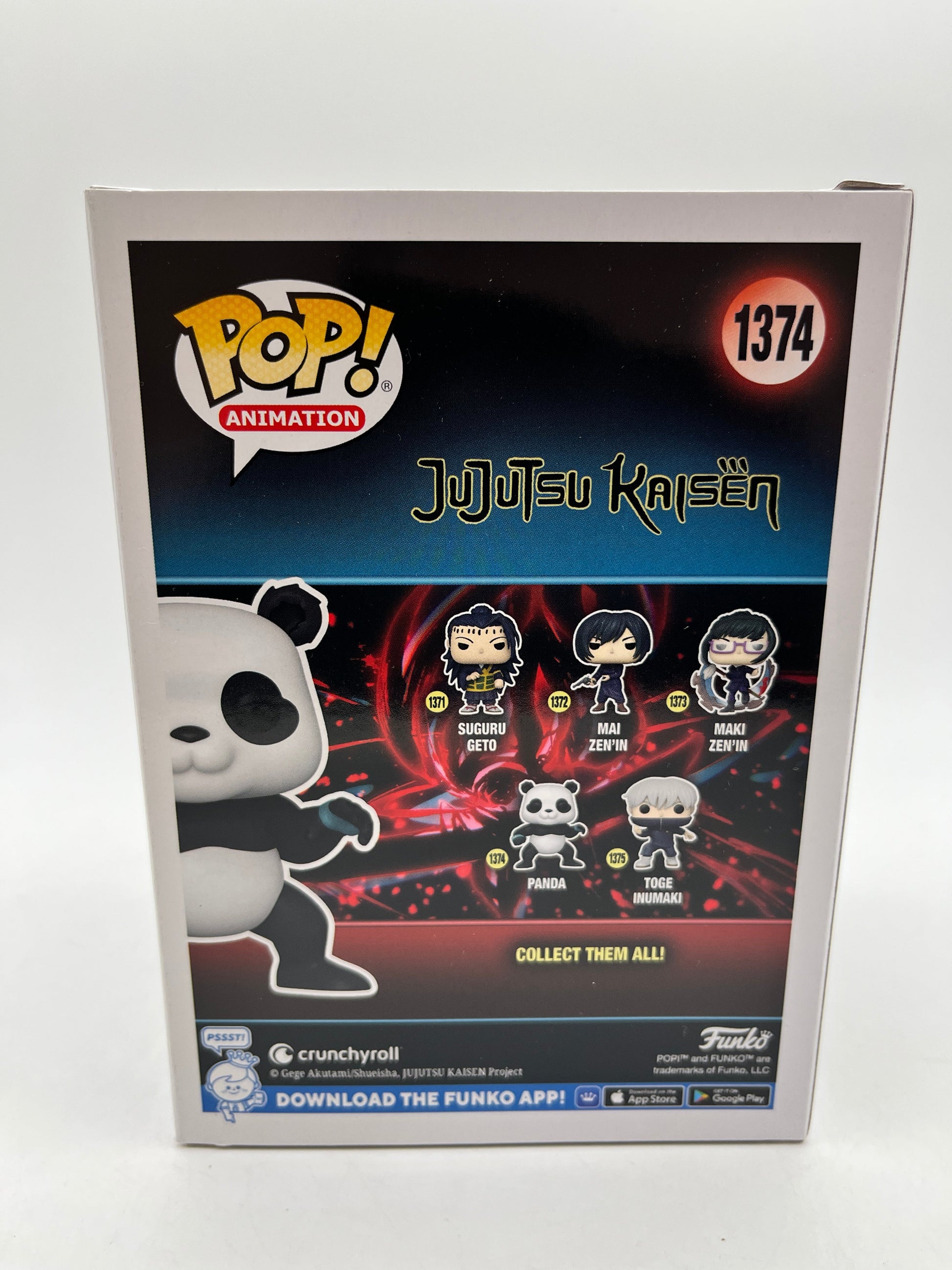 Funko POP! Animation JuJutsu Kaisen - Panda #1374 - Vinyl Collectable FRENLY BRICKS - Open 7 Days
