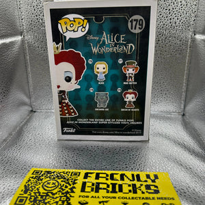 Pop Vinyl #179 Disney Alice In Wonderland Queen Of Hearts FRENLY BRICKS - Open 7 Days