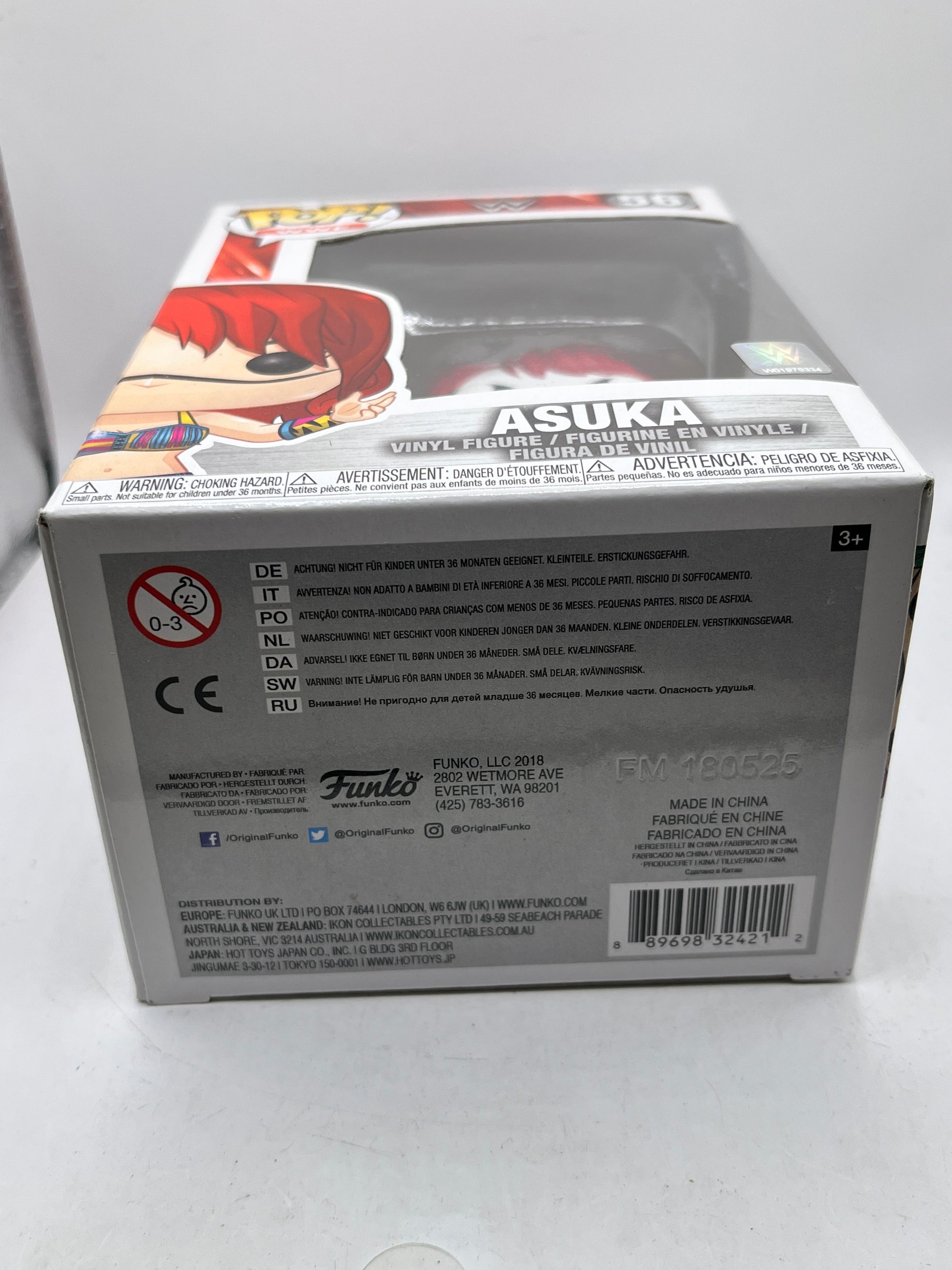 Funko POP! WWE - Asukan #56 - Vinyl Collectable FRENLY BRICKS - Open 7 Days