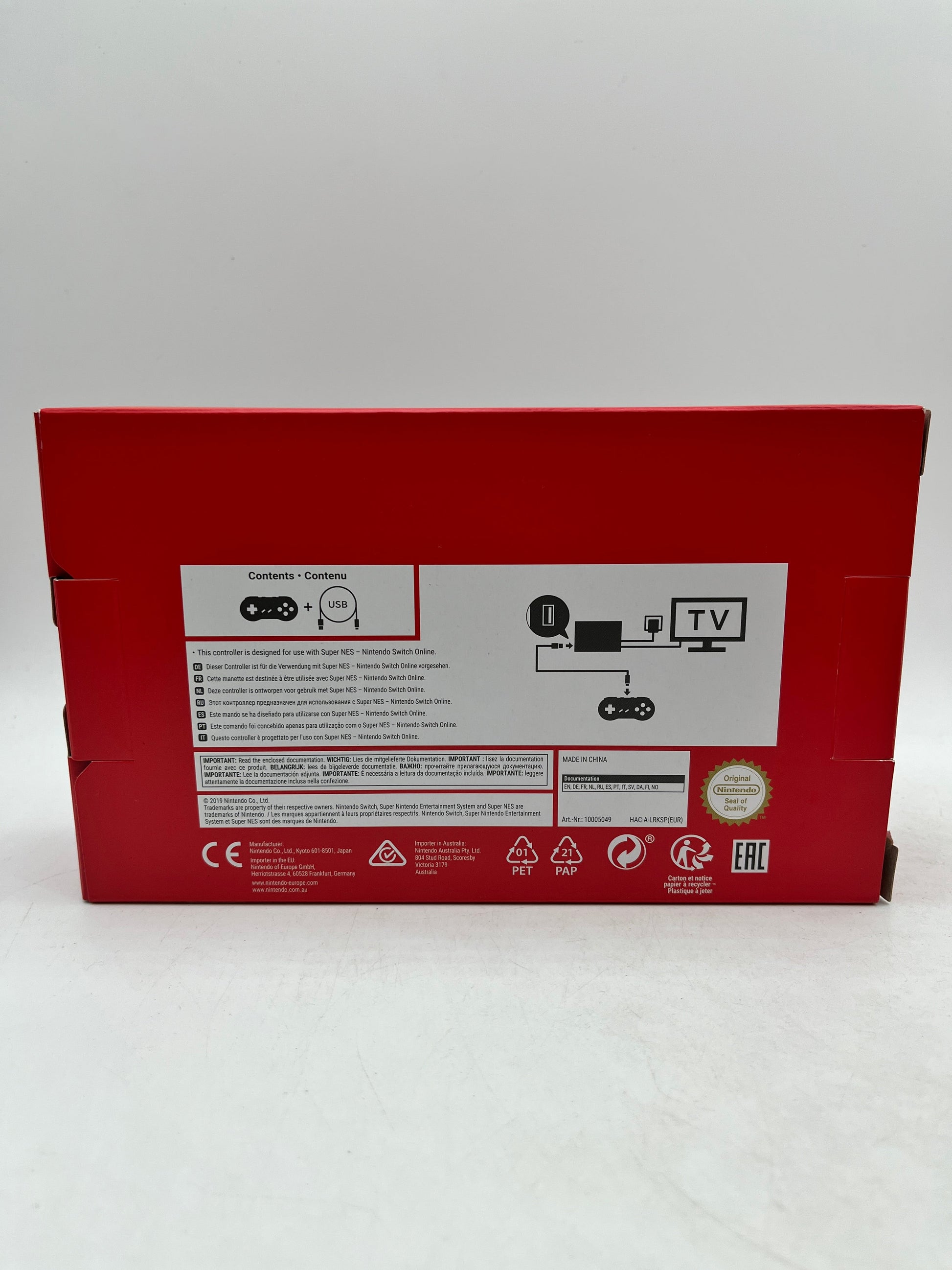 Nintendo Switch Online NSO - SNES Super Nintendo Controller - New FRENLY BRICKS - Open 7 Days