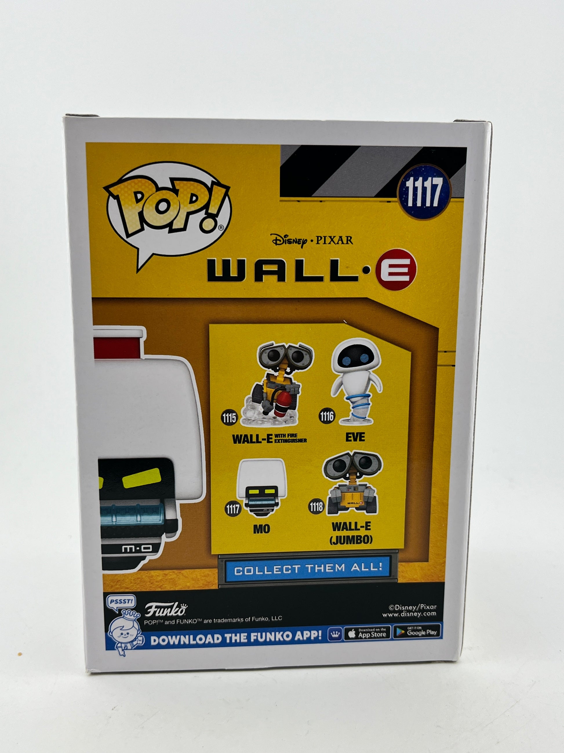 Funko POP! Disney Pixar Wall•E - Mo #1117 - Chase Limited Edition FRENLY BRICKS - Open 7 Days