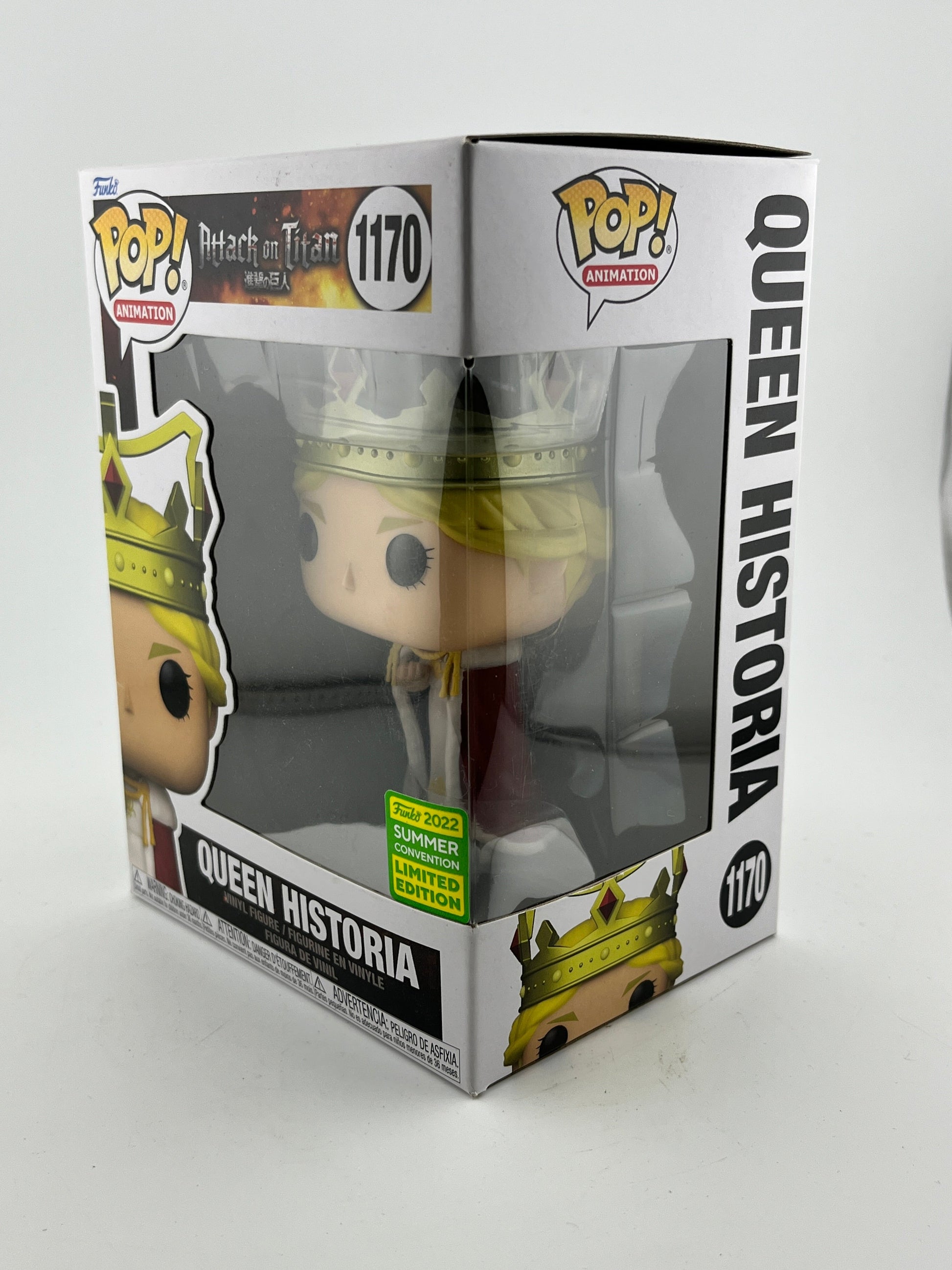 Funko POP! Animation Attack On Titan - Queen Historia #1170 - 2022 Summer Limited Edition FRENLY BRICKS - Open 7 Days