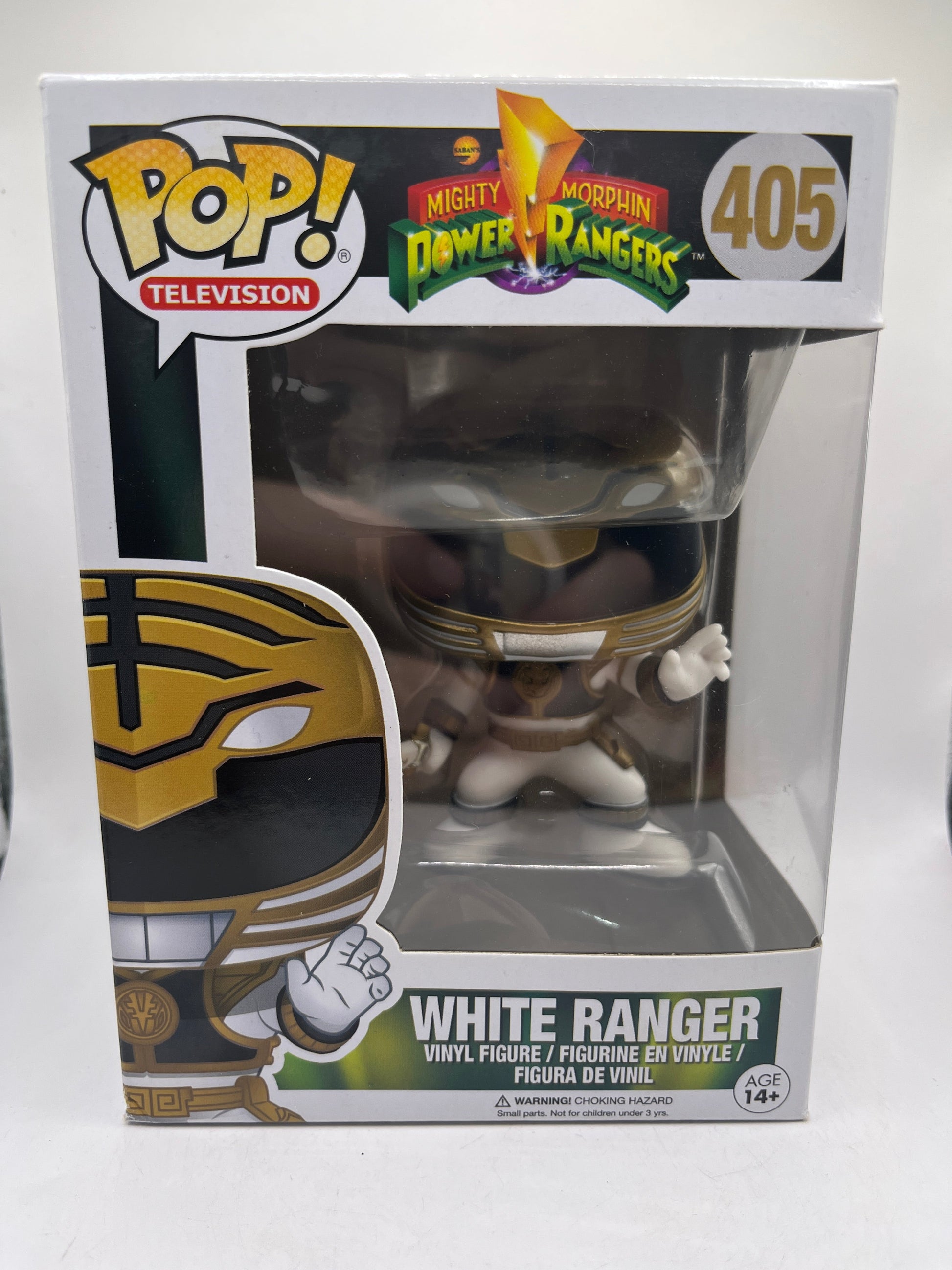 Funko Pop! Vinyl: Power Rangers - White Ranger #405 FRENLY BRICKS - Open 7 Days
