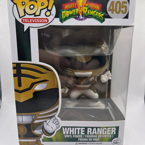 Funko Pop! Vinyl: Power Rangers - White Ranger #405 FRENLY BRICKS - Open 7 Days