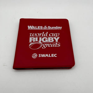 Swalec Wales on Sunday World Cup Rugby Greats 22 card set FRENLY BRICKS - Open 7 Days