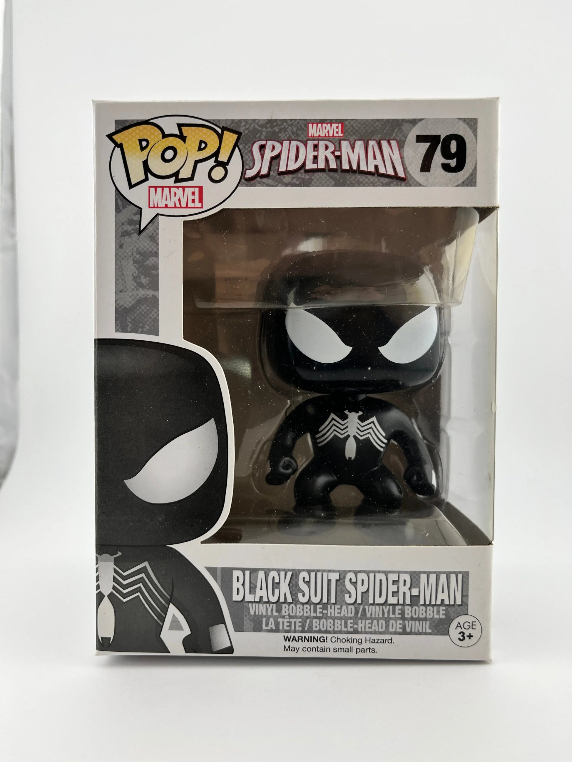 Funko POP! Marvel Spider-Man Black Suit Spider-Man #79 - Vinyl Collectable FRENLY BRICKS - Open 7 Days