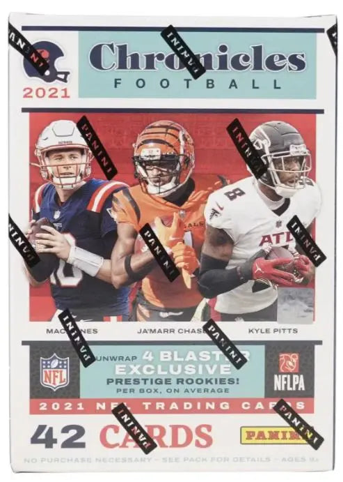 2021 Panini Chronicles Football 6-Pack Blaster Box (Prestige Rookies!) FRENLY BRICKS - Open 7 Days