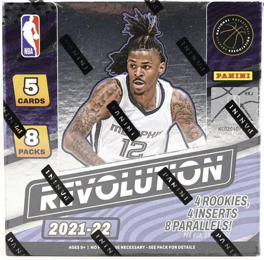 2021-22 Panini Revolution Basketball Hobby Box FRENLY BRICKS - Open 7 Days