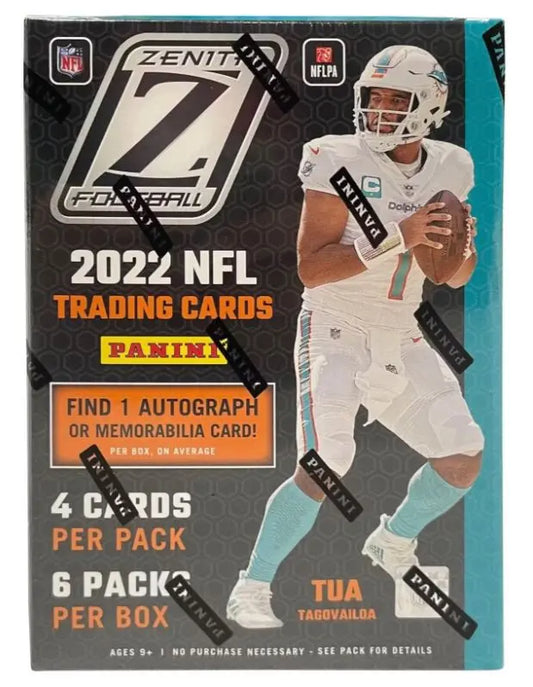 2022 Panini Zenith Football 6-Pack Blaster Box FRENLY BRICKS - Open 7 Days