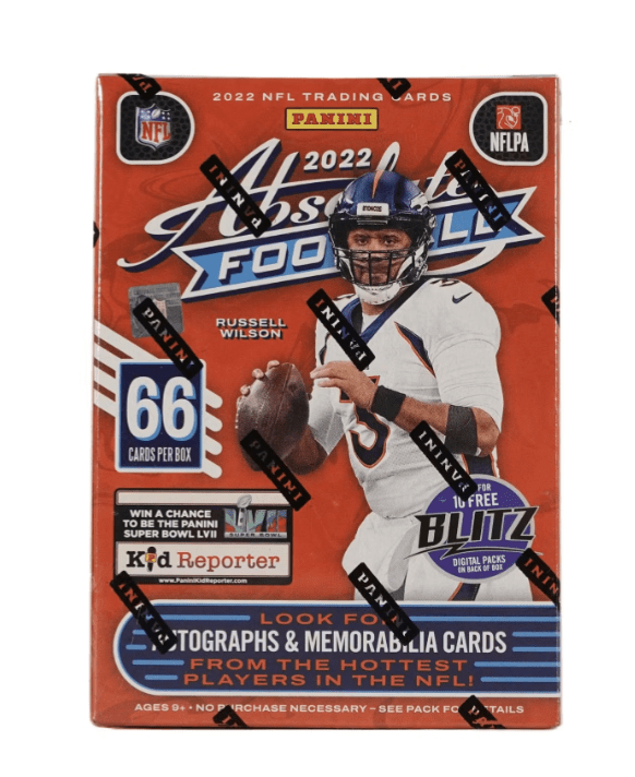 2022 Panini Absolute Football 6-Pack Blaster Box (Green Parallels!) FRENLY BRICKS - Open 7 Days
