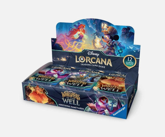Disney Lorcana Whispers in the Well Booster Box - BRAND NEW SEALED FRENLY BRICKS - Open 7 Days