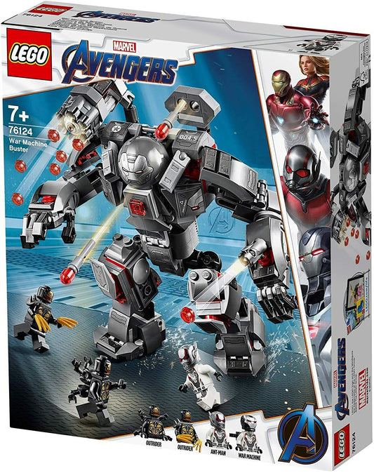 LEGO Marvel Avengers War Machine Buster 76124 FRENLY BRICKS - Open 7 Days