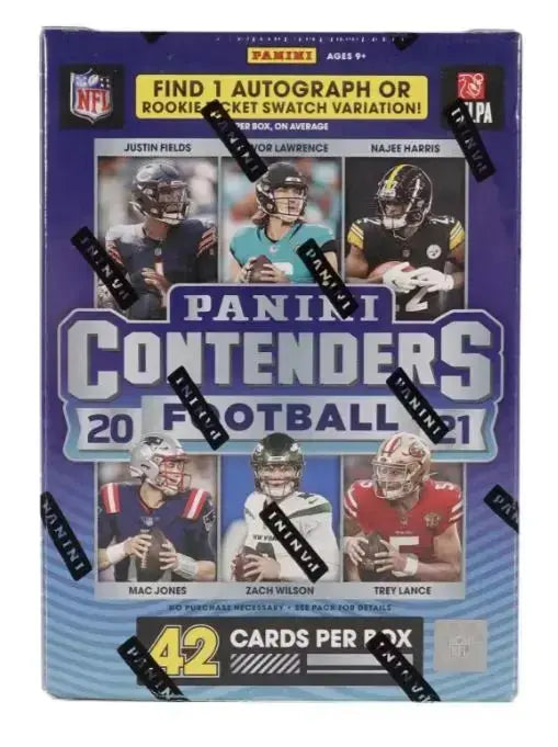 2021 Panini Contenders Football 6-Pack Blaster Box FRENLY BRICKS - Open 7 Days