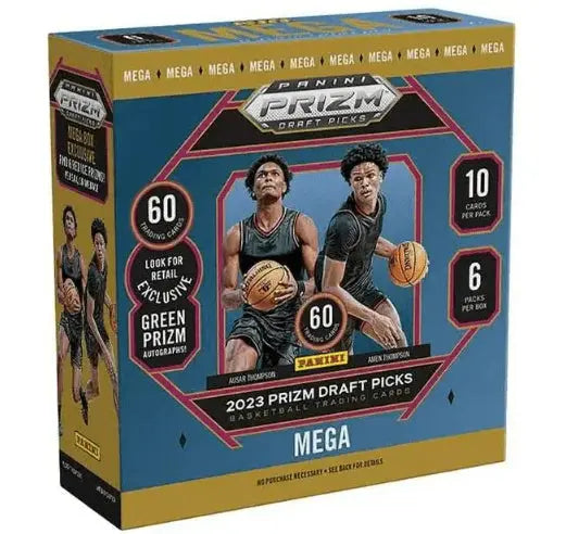 2023-24 Panini Panini Prizm Draft Picks Basketball Mega Box FRENLY BRICKS - Open 7 Days