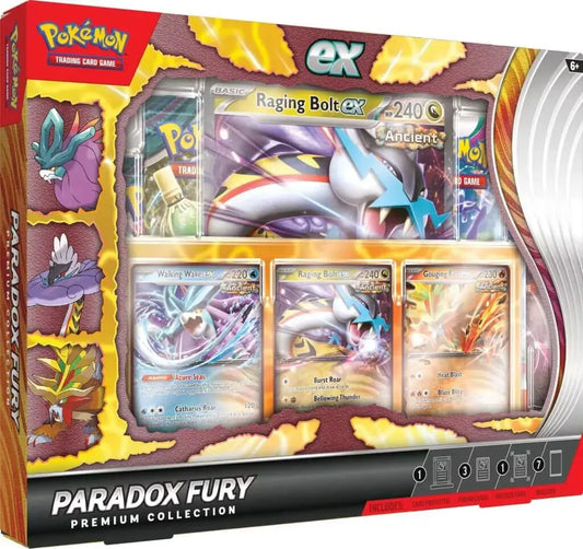 Pokémon TCG - Paradox Fury Premium Collection FRENLY BRICKS - Open 7 Days