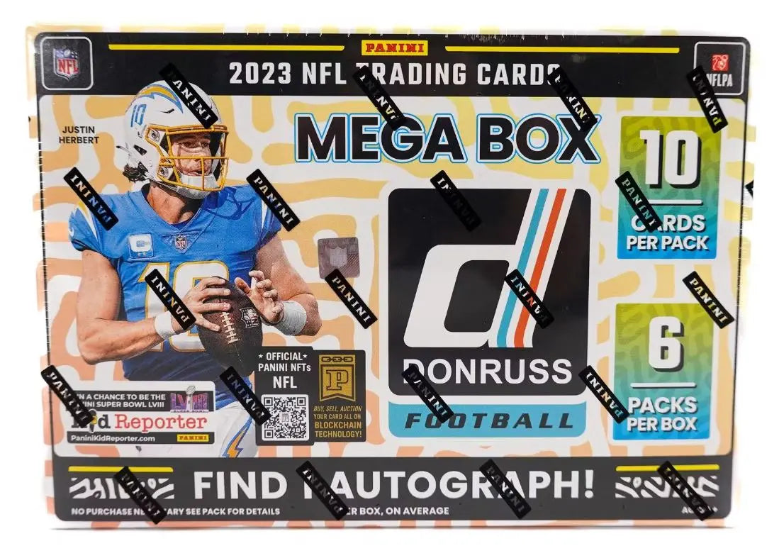 2023 Panini Donruss Football Mega Box (Blue Scope!) FRENLY BRICKS - Open 7 Days