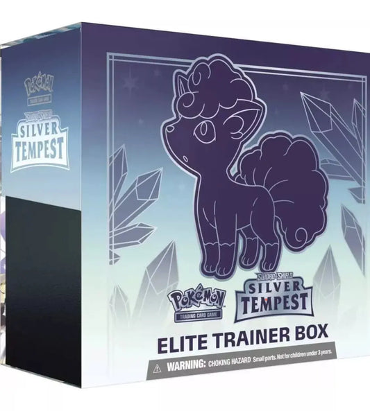 Pokemon TCG - Silver Tempest Elite Trainer Box (ETB) FRENLY BRICKS - Open 7 Days