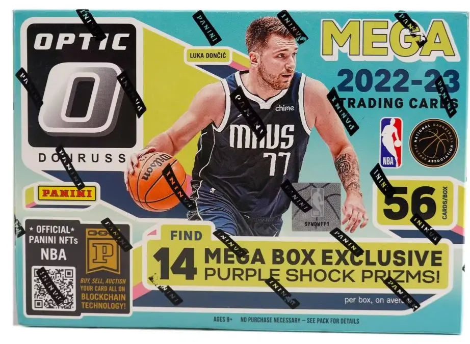 2022/23 Panini Donruss Optic Basketball Mega Box (Purple Shock Prizms) FRENLY BRICKS - Open 7 Days