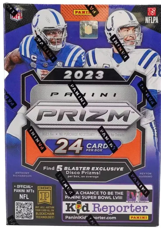 2023 Panini Prizm Football 6-Pack Blaster Box (Disco Prizms!) FRENLY BRICKS - Open 7 Days