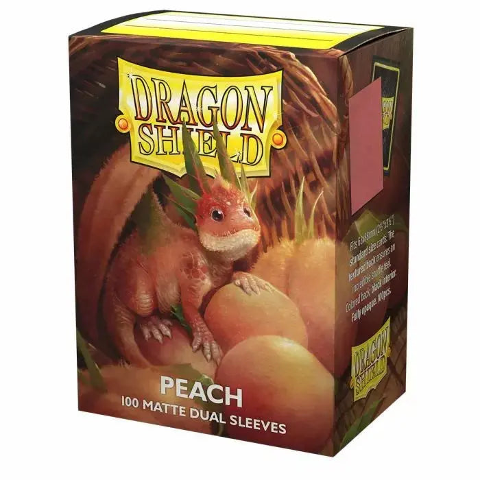 Dragon Shield: Sleeves – Matte Dual – Peach (Piip) FRENLY BRICKS - Open 7 Days