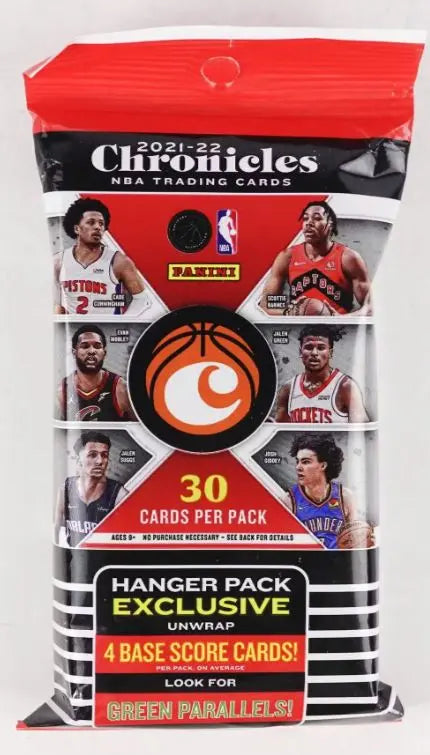 2021/22 Panini Chronicles Basketball Hanger Pack FRENLY BRICKS - Open 7 Days