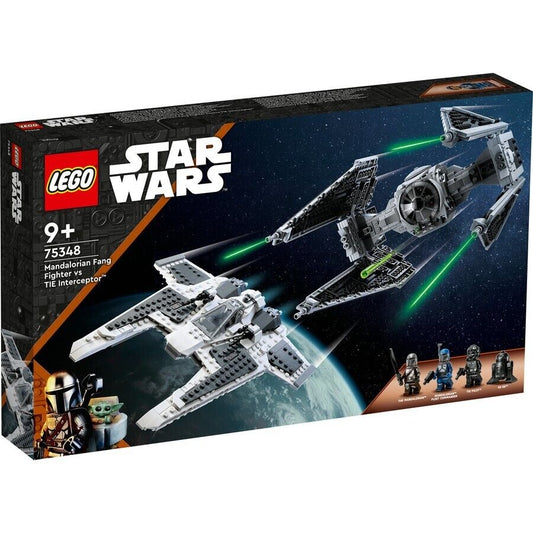 LEGO Star Wars Mandalorian Fang Fighter vs. TIE Interceptor 75348 FRENLY BRICKS - Open 7 Days