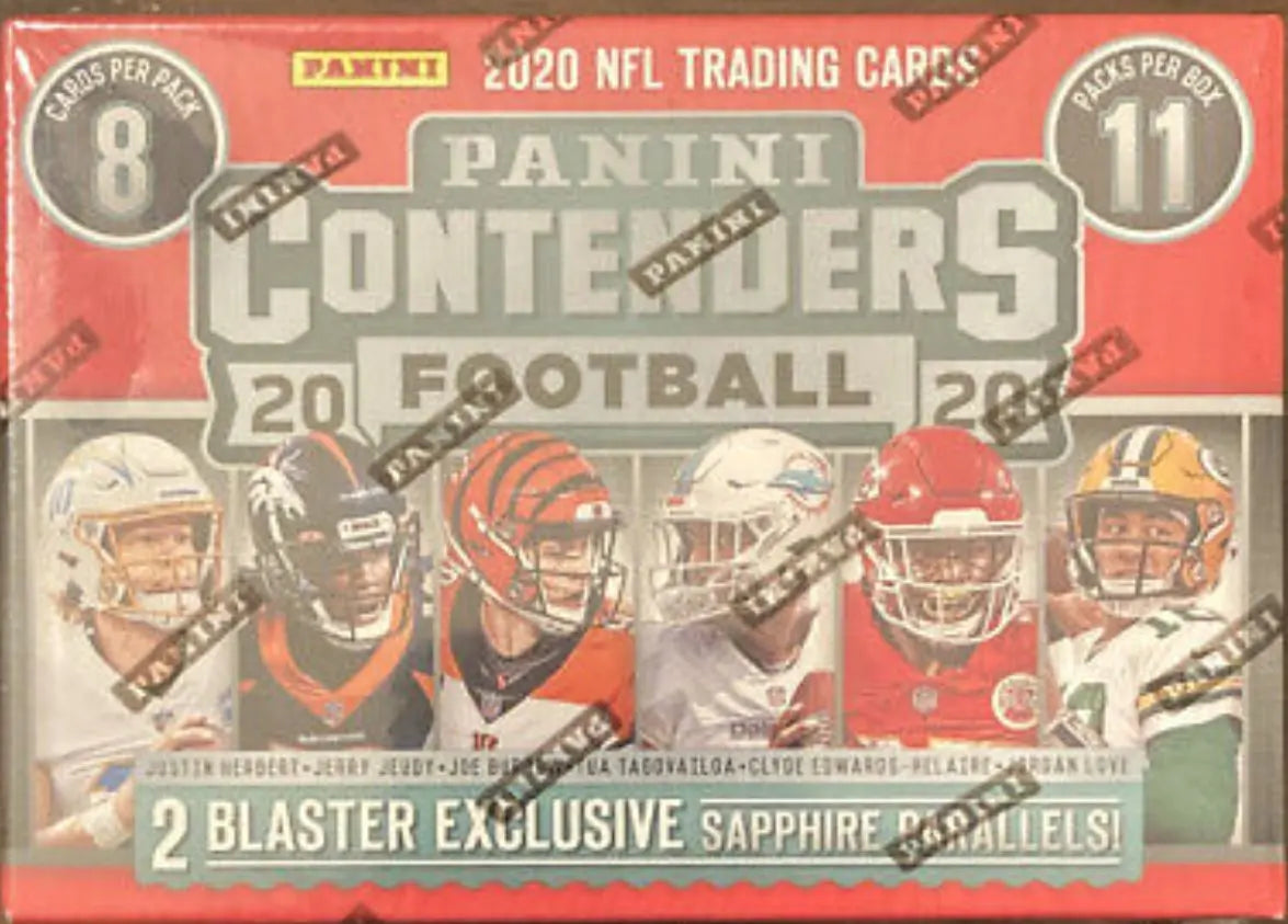 2020 Panini Contenders Football Fanatics Blaster Box Sealed FRENLY BRICKS - Open 7 Days