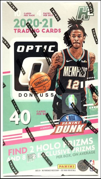 2020-21 PANINI DONRUSS OPTIC BASKETBALL H2 HOBBY HYBRID BOX FRENLY BRICKS - Open 7 Days