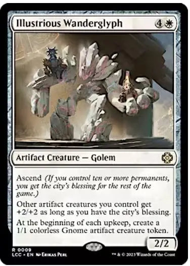 Illustrious Wanderglyph The Lost Caverns of Ixalan 0009 FRENLY BRICKS - Open 7 Days