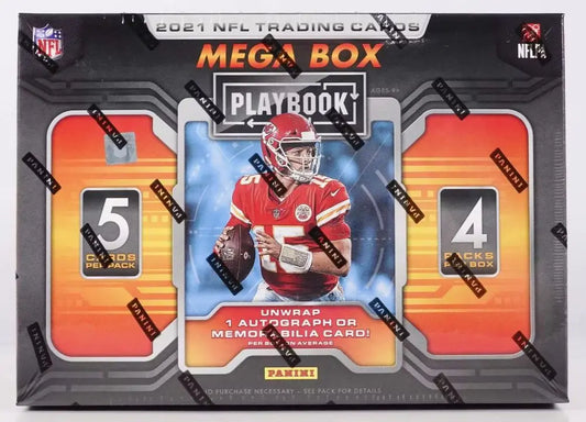 2021 Panini Playbook Football Mega Box (Purple Parallels!) FRENLY BRICKS - Open 7 Days