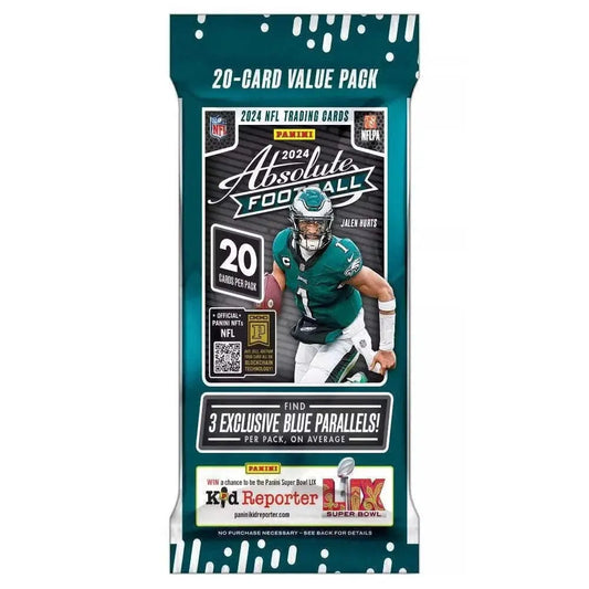 Panini 2024 NFL Absolute Football Fat Pack FRENLY BRICKS - Open 7 Days
