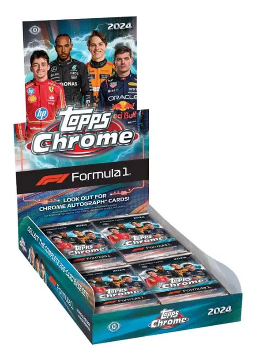 2024 Topps Chrome F1 Formula 1 Hobby Box FRENLY BRICKS - Open 7 Days