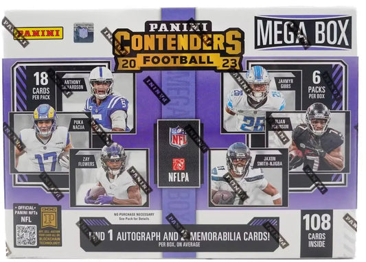 2023 Panini Contenders Football Hobby Mega Box FRENLY BRICKS - Open 7 Days