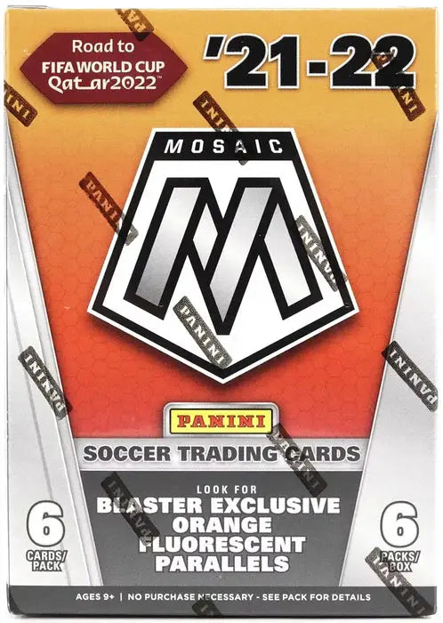 2021-22 Panini Mosaic Road to FIFA World Cup Soccer Blaster Box FRENLY BRICKS - Open 7 Days