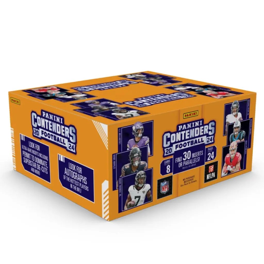 2024 Panini Contenders Football Retail Box FRENLY BRICKS - Open 7 Days