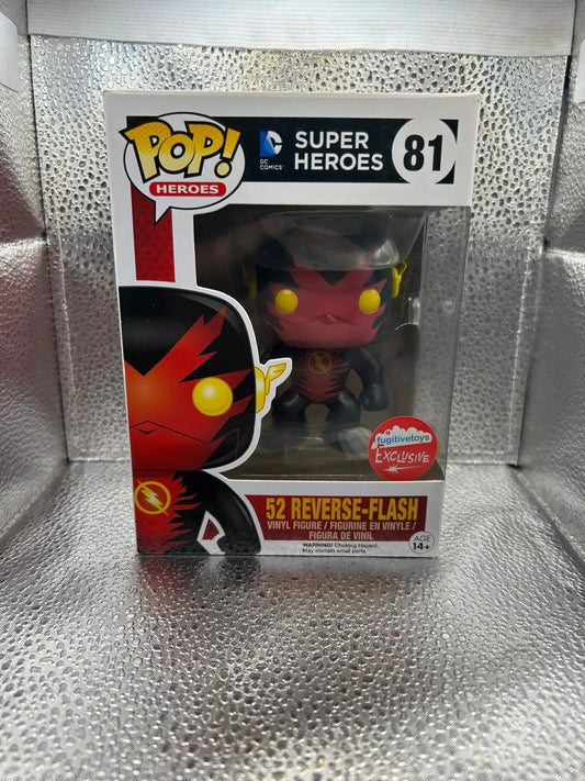 Funko Pop Vinyl #81 Dc 52 Reverse-Flash FRENLY BRICKS - Open 7 Days