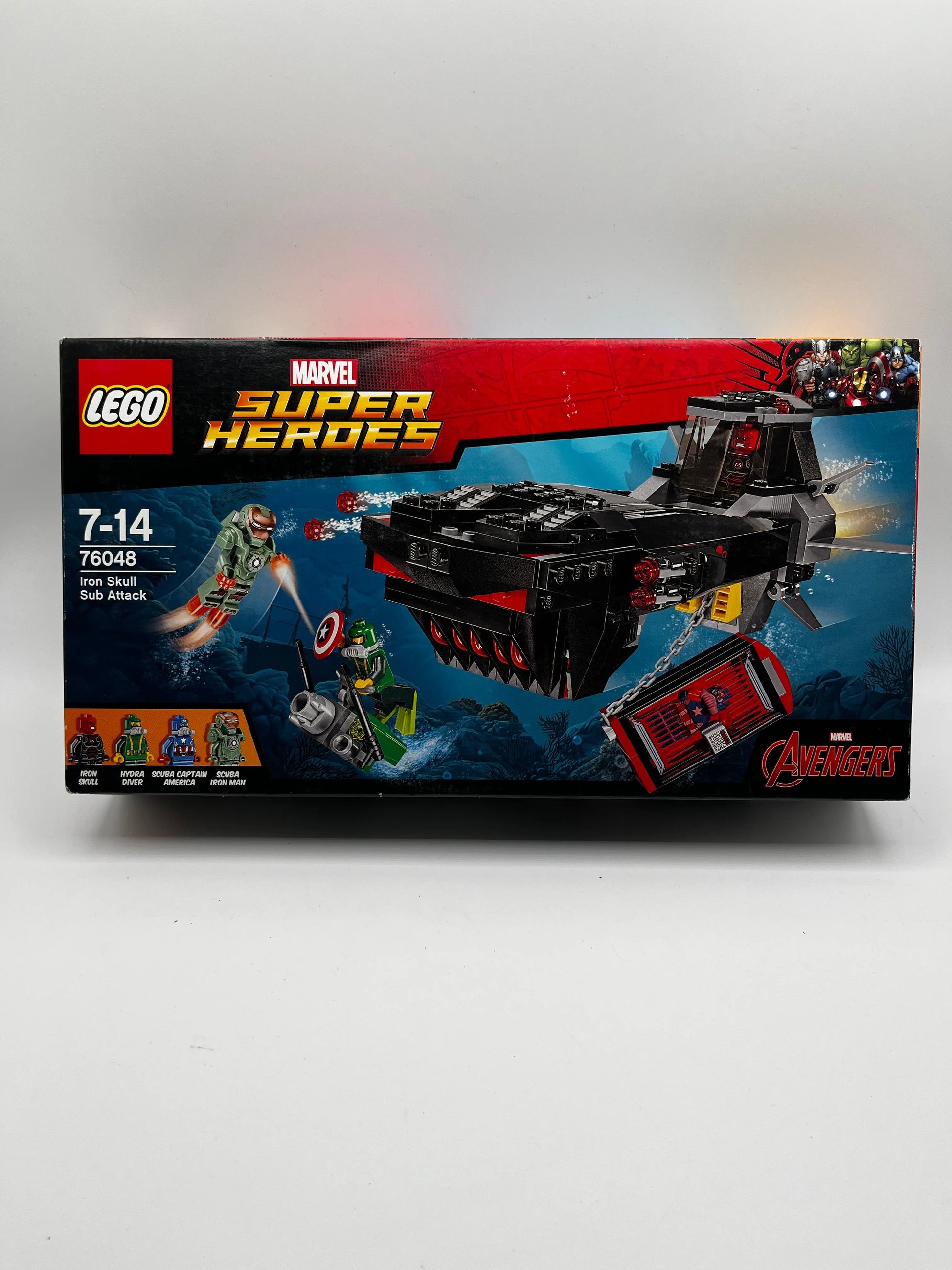 LEGO Marvel Super Heroes Iron Skull Sub Attack 76048 FRENLY BRICKS - Open 7 Days