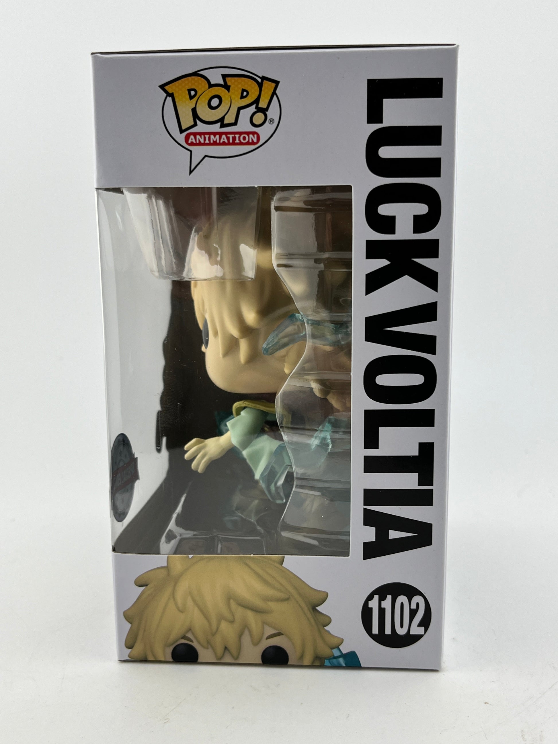 Funko POP! Animation Black Clover - Luck Voltia #1102 - Special Edition - Vinyl Collectable FRENLY BRICKS - Open 7 Days