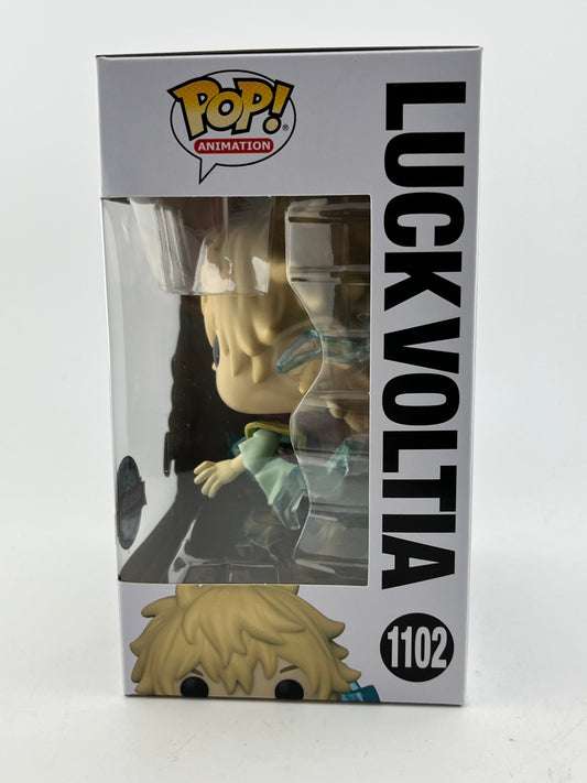Funko POP! Animation Black Clover - Luck Voltia #1102 - Special Edition - Vinyl Collectable FRENLY BRICKS - Open 7 Days