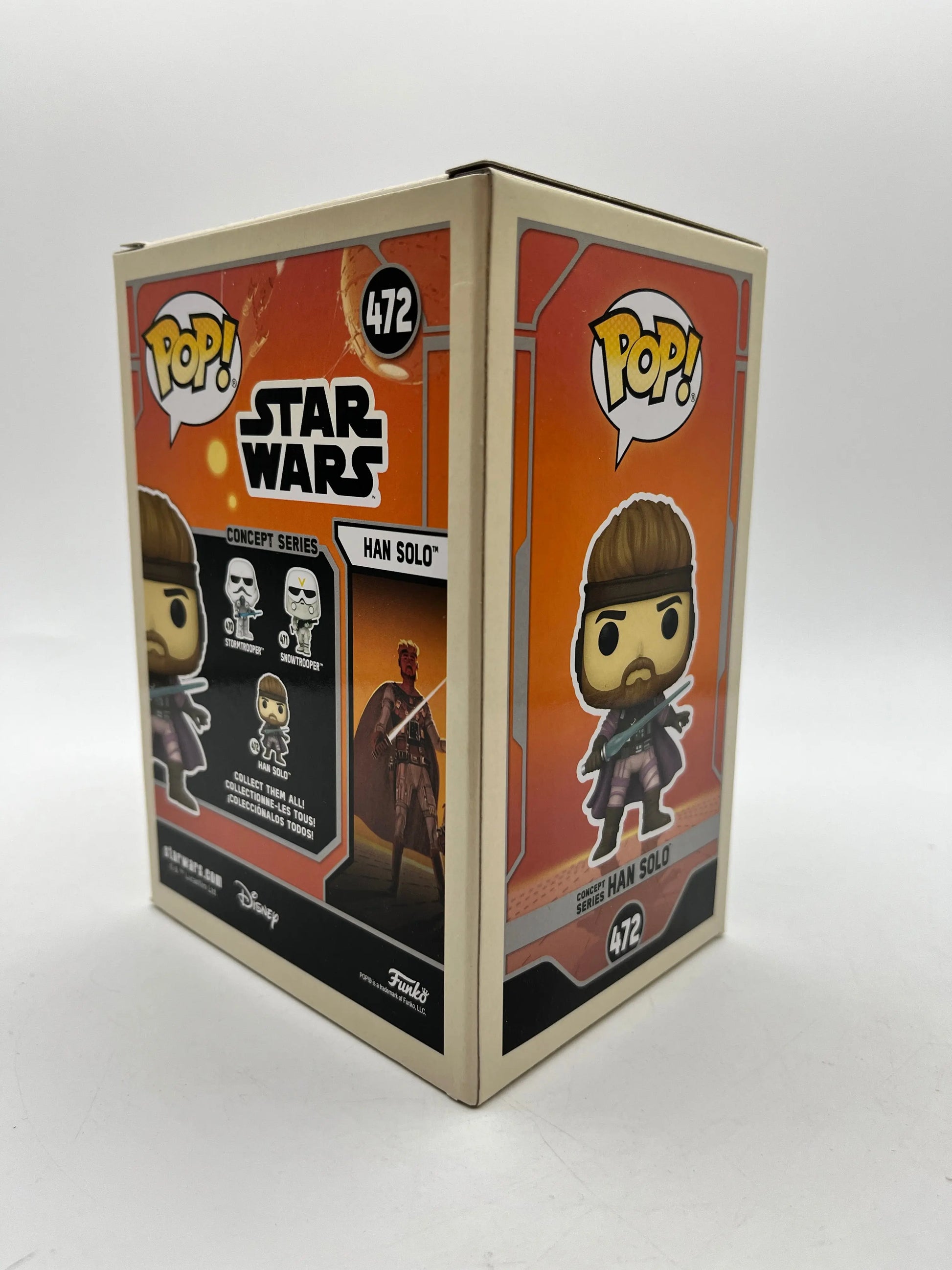 Funko POP! Star Wars Concept Series Han Solo #472 - Vinyl Collectable FRENLY BRICKS - Open 7 Days