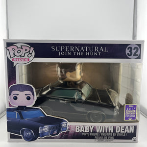 Funko POP! Rides Supernatural Join The Hunt - Baby With Dean #32 - 2017 Summer Convention Exclusive FRENLY BRICKS - Open 7 Days